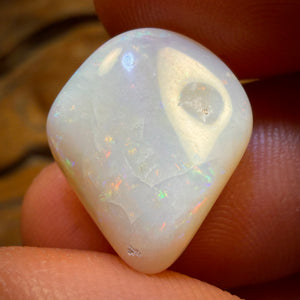 Wild Card! Big 9.3cts - South Australian White Opal Inclusions