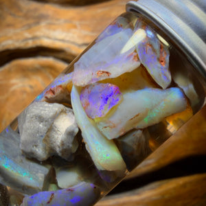 58.9cts - Lightning Ridge Opal Vial