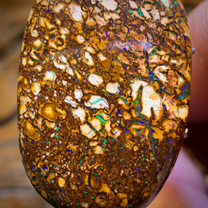 20.4cts - Tribal Queensland Boulder Opal from Yowah