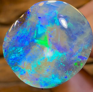 11.5cts - Australian Boulder Seam Opal. Full face - Opal Whisperers