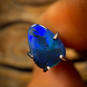 🔨 AUCTION 🔨 No Reserve 0.7cts - Australian Boulder Opal Doublet