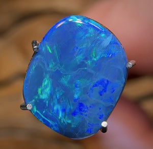 2.2cts - Australian Boulder Opal Doublet BARGAIN - Opal Whisperers