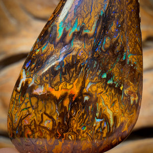 50.4cts - Tribal Yowah Nut Opal. Australian Opal
