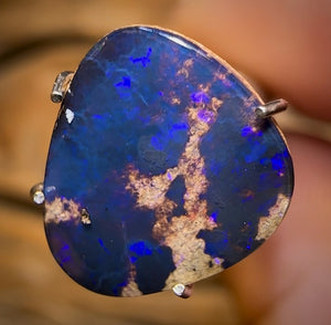 Auction Fall-Through = Your Gain! 🔥 Now More Than 50% Off RRP 🚨 1.65cts - “Deep Blue Dropoff” Solid Australian Boulder Pipe Opal