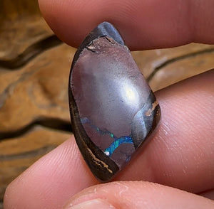17.6cts - Queensland Boulder Opal from Winton - Opal Whisperers