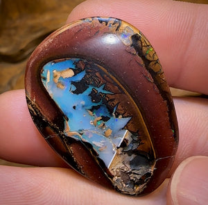 78.1cts - Yowah Nut Kernel Opal. Australian Opal Double Sided - Opal Whisperers