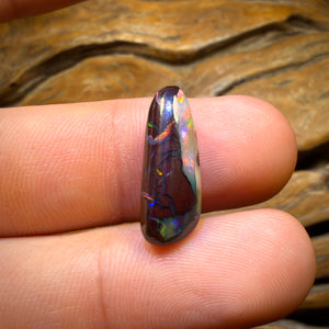 8.2cts - Tribal Kernel Queensland Boulder Crystal Center Opal from Koroit