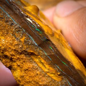 277.4cts - “Magic Awaits” Yowah Seem Uncover the Opal Rough Piece