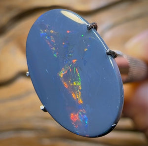 3.1cts - Australian Black Opal from Lightning Ridge - Opal Whisperers