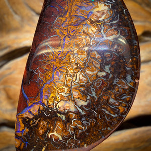 53.3cts - Tribal Yowah Nut Opal. Double Sided