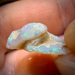 11.5cts - 3x Rare Mintabie Opal Rough Parcel. South Australian Opal