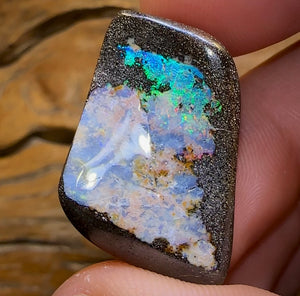 54.2cts - Australian Boulder Seam Opal from Opalton - Opal Whisperers