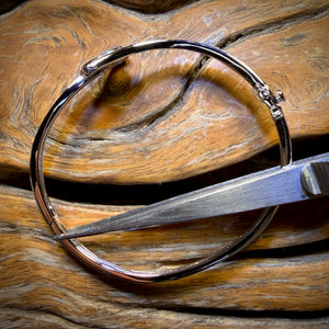 Sterling Silver - Australian Boulder Doublet Opal Bracelet