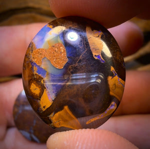 49.3cts - 3x Australian Boulder Opal’s. Wholesale Dealers Parcel Bargain