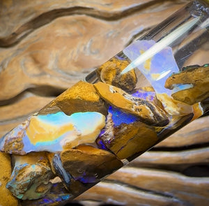 180cts - Vial of Australian Boulder Opal Rough from Yowah