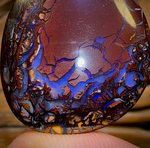 68.4cts - Tribal Pair 1 Queensland Boulder Opal. Australian Opal