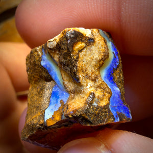 274cts - 3x Queensland Boulder Opal Rough Parcel from Duck Creek