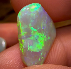 13.5cts - 3x Lightning Ridge Dark Opal Rubs Parcel - Opal Whisperers