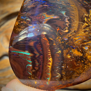 🔨 AUCTION 🔨 Reserve 💎 High Roller Banger Auction 💎 97.3cts - Tribal Queensland Boulder Opal. Australian Opal