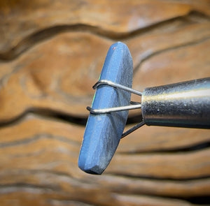 2.1cts - Lightning Ridge “Old School” Black Opal Doublet - Opal Whisperers