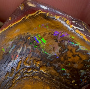 76.5cts - Yowah Nut Rub Piece. Australian Opal - Opal Whisperers