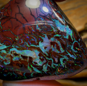 197.1cts - “Dragon Heart” — Double-Sided Masterpiece Australian Boulder Opal from Koroit