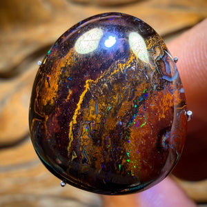 18.3cts - Tribal Queensland Boulder Opal from Yowah