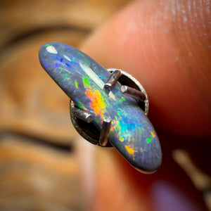 🔨 AUCTION 🔨 0.15cts - Lightning Ridge Red on Black Opal