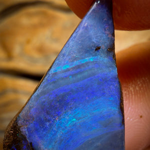 TGIF 13.7cts - Queensland Boulder Seam Opal Rub