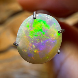 0.95cts - Top South Australian White Opal