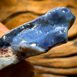 256,7 Karat – 3x Lightning Ridge Opal-Rohsteine