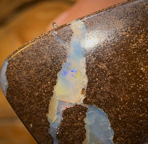 Auction Fall-Through = Your Gain! 🔥 Now More Than 50% Off RRP 🚨 21.9cts - Queensland Boulder Seam Opal