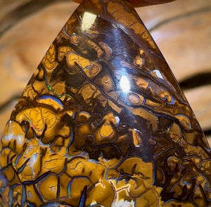 61.9cts - Tribal Yowah Nut Opal. Australian Opal