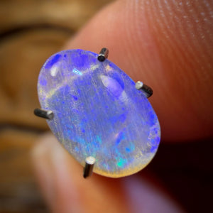 🔨 AUCTION 🔨 No Reserve 0.55cts - Lightning Ridge Crystal Opal