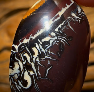 38.4cts - Queensland Boulder Opal from Koroit Great Landscape Picture Stone