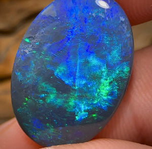 13.4cts - Australian Black Opal from Lightning Ridge - Opal Whisperers