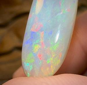 7.2cts - Australian Semi Black Opal from Lightning Ridge. Heritage Collection - Opal Whisperers