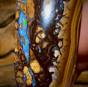 137.2cts - Extra Large Tribal Queensland Boulder Opal from Yowah