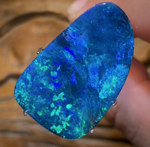 10.8cts - Large TOP Australian Boulder Opal Doublet - Opal Whisperers