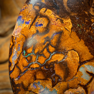 114.8cts - Tribal Queensland Boulder Opal from Yowah