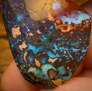 38.9cts - Yowah Nut Tribal Opal Rub