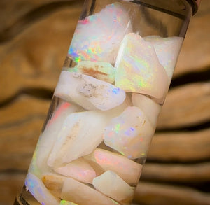 6cts - Top South Australian Opal. Xali’s Time Capsule Pendant