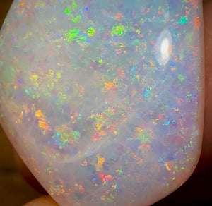 29.3cts - GEM Solid Australian Boulder Pipe Crystal Opal - Opal Whisperers