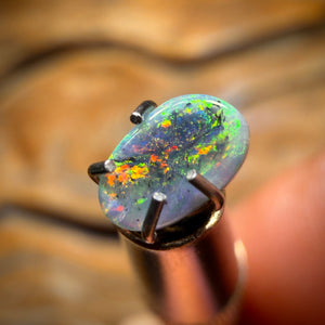 🔨 AUCTION 🔨 0.25cts - Lightning Ridge Semi Black Opal