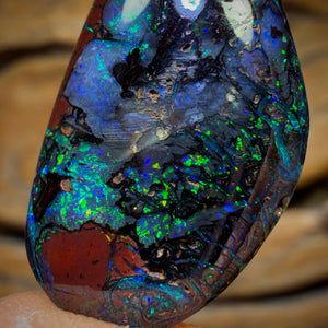 Bargain Banger Card! 26.1cts - TOP Tribal Australian Boulder Opal. Double Sided!