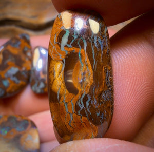 107.8cts - 6x Australian Boulder Opal’s. Wholesale Dealers Parcel