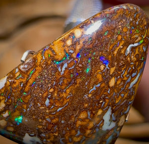 14.3cts - Australian Boulder Opal. Yowah Tribal Bargain - Opal Whisperers