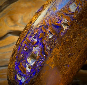 388cts - Large Australian Boulder Wood Fossil Opal Specimen