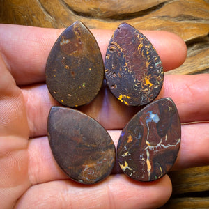 140.3cts - 4x Australian Tribal Boulder Opal’s. Wholesale Parcel
