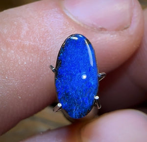 🔨 AUCTION 🔨 1.52cts - Queensland Boulder Solid Seam Opal from Winton